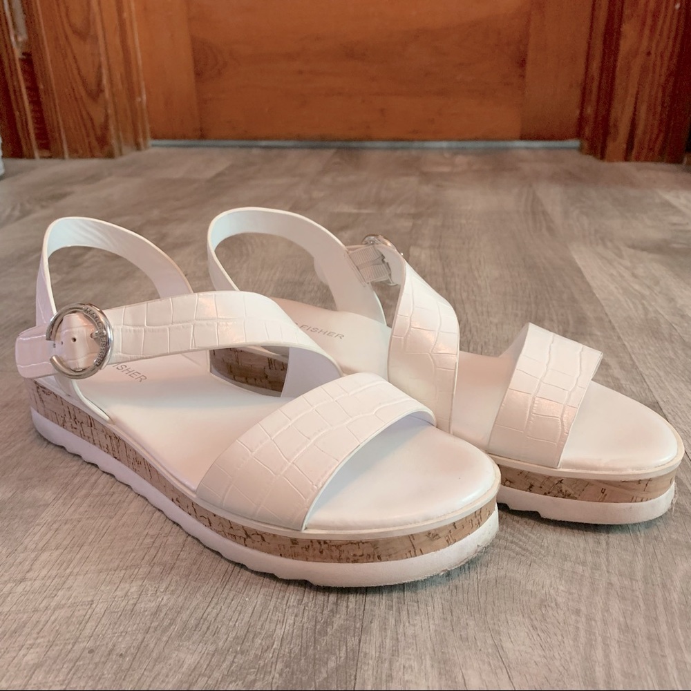 Marc Fisher Sandals with Buckle Detail